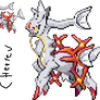 Poke-Fusion: Arceus with Magikarp Plate