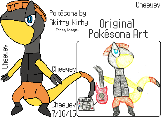 My Heliolisk Pokesona