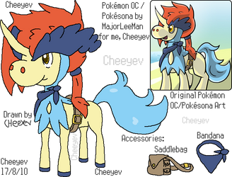 Kasey the Keldeo - Reference