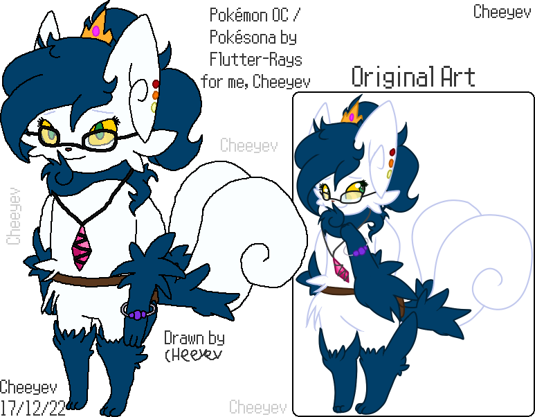 Alice the Meowstic - Reference