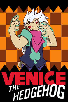 Venice the Hedgehog Badge