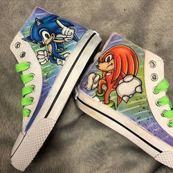 Custom SonicX Shoes