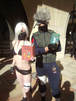 Sexy no jutsu Kakashi and Kakashi