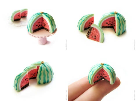 Sweet Watermelon Cake