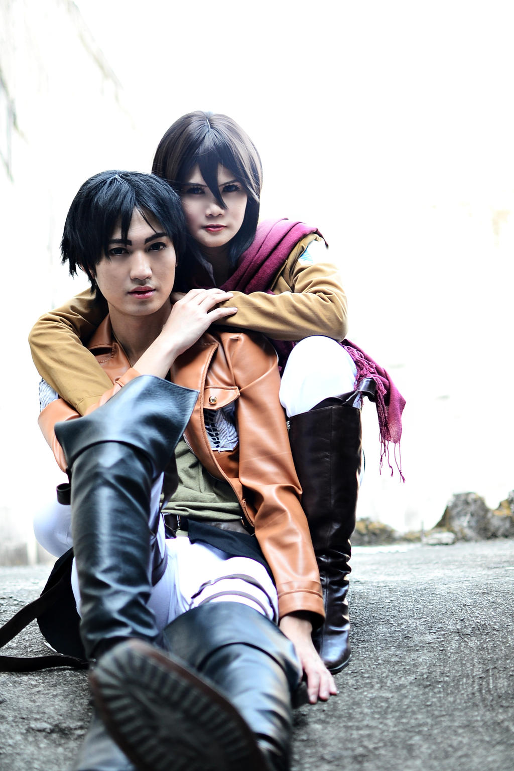 Eren Jaeger x Mikasa Ackerman