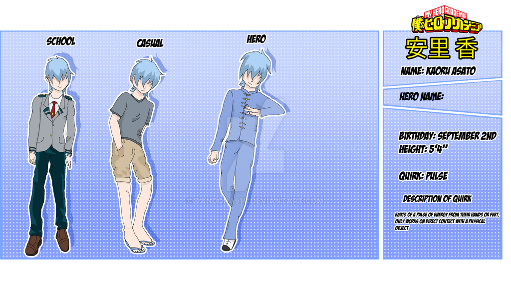 wallpapers Mha Heights In Feet my hero academia kaoru asato by