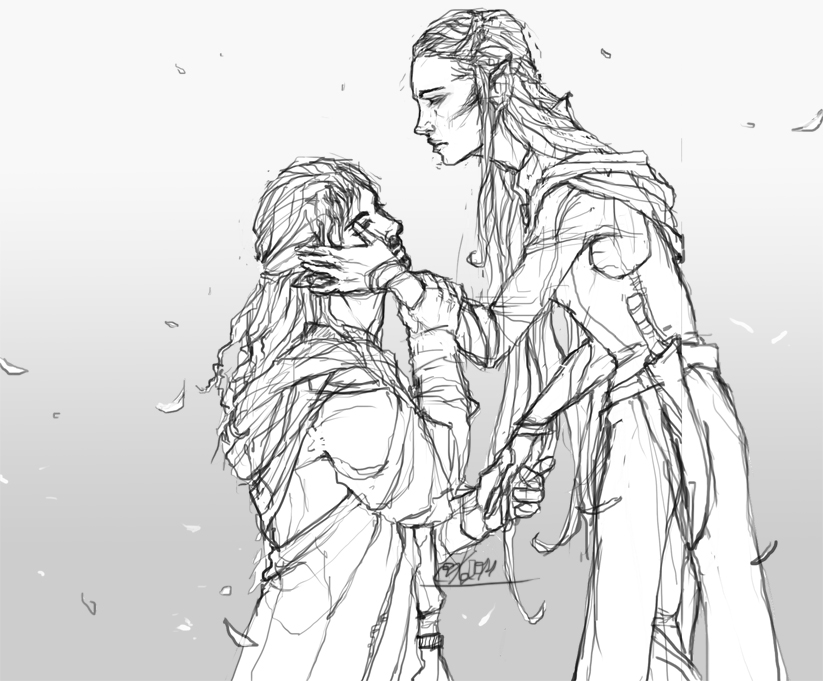 Kili and Tauriel