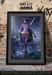 HIT-GIRL, KICK-ASS Movie - Dark City Comic Print by PaulSuttonArt