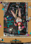 Harley Quinn 'Physical Graffiti I' Comic Art Print by PaulSuttonArt