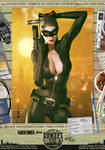 Catwoman (TDKR) 'Sunset City' Comic Print by PaulSuttonArt