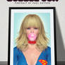 Supergirl 'BUBBLE GUM' Comic Art Print