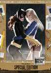 Superlove - Batgirl and Supergirl Comic Print by PaulSuttonArt