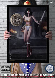Wonder Woman 'Dark City' Series (Cosplay) No.7 by PaulSuttonArt