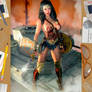 Wonder Woman Gal Gadot 'Justice Served' Print