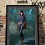 Batgirl of Burnside New 52 - Dark City Comic Print