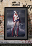 Linda Danvers - Dark City Signed Comic Art Print by PaulSuttonArt