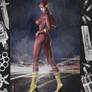 The Flash 'Dark City' Var. Signed Comic Print