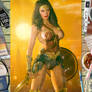 Wonder Woman 'Sunset City' Comic Print