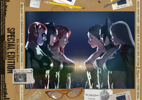 The Trinity Squads (Single Print) Comic Art Print