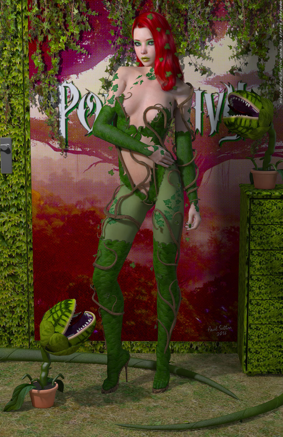 Poison Ivy 'Teenage Bedroom Heroines' Series