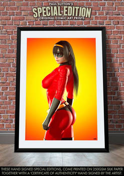 The Incredible Violet Parr 'Booty Call' Print