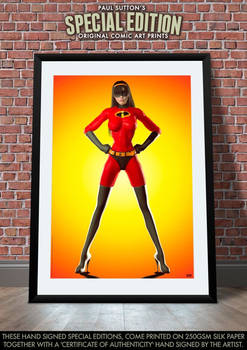 The Incredible Violet Parr 'Make A Stance' Print