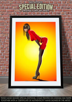 The Incredible Violet Parr 'Mind Bending' Print