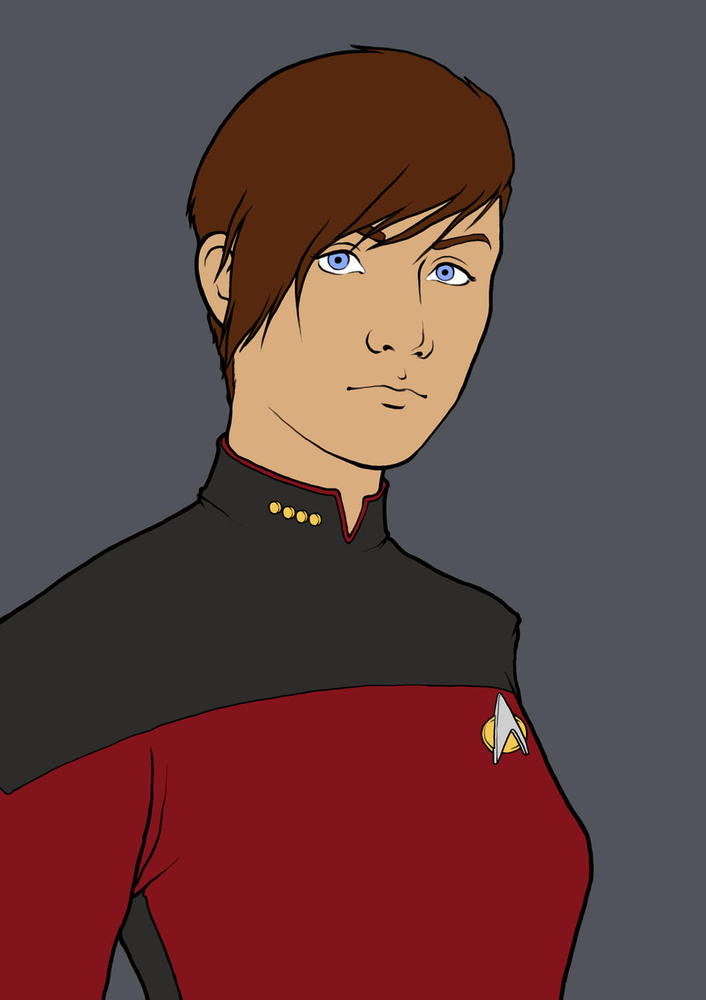 Capt. Matt Rutherford Star Trek Curse of the Taniwha: Captain Rutherford by miraikazuya on ...