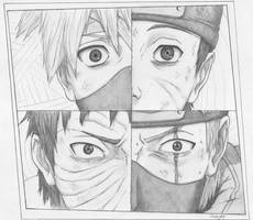 Uchiha Obito y Hatake Kakashi