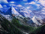 Mountain Landscape by Conceptdude