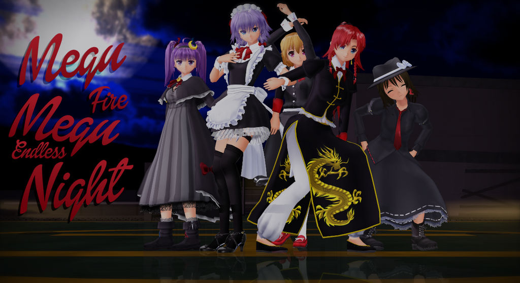 . MEGU MEGU FIRE ENDLESS NIGHT VIDEO . by TsukiChanP on DeviantArt