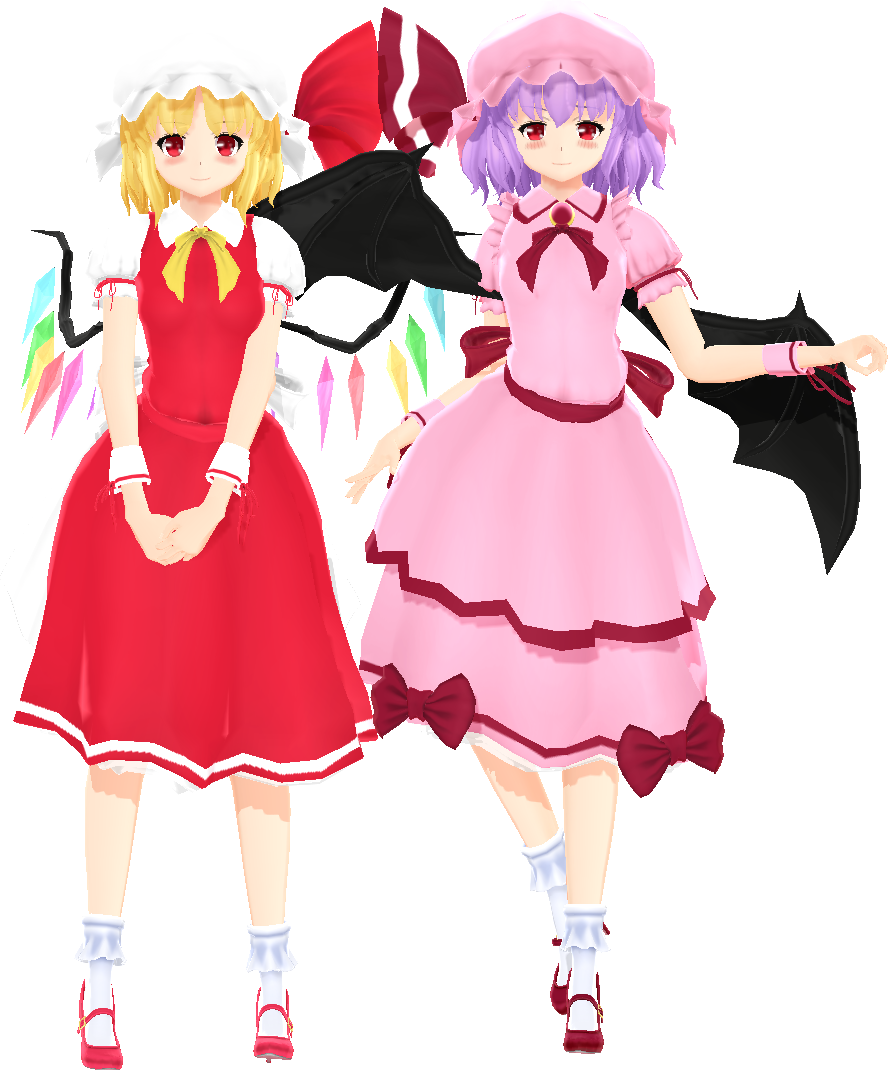 mmd Fushimi Flandre Scarlet download by Vanilla-Cocoflake on