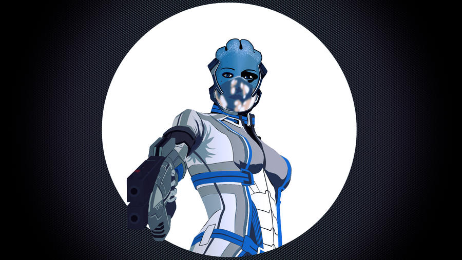 ME3 Liara Vector Wallpaper by Stealthero on DeviantArt