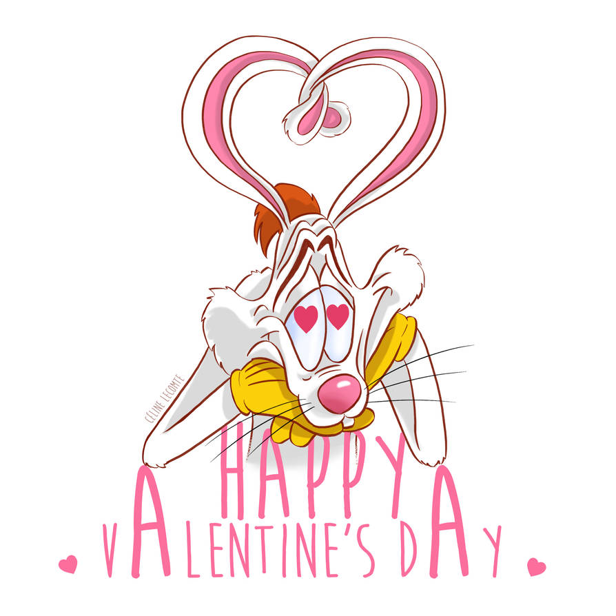 Roger Rabbit Valentine's day by Celine-Lecomte on DeviantArt