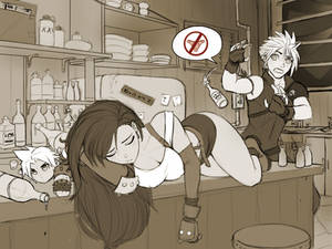 Tifa's Awkward Nap - Part 1