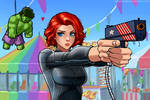 Shoot for the prize! - Black Widow
