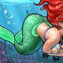 Commission - Plushy Snuggle - The Little Mermaid
