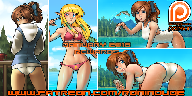 Patreon January 2016 Art Pack!