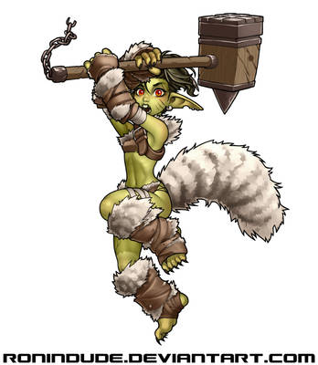 Daily Drawing - Goblin Barbarian 2