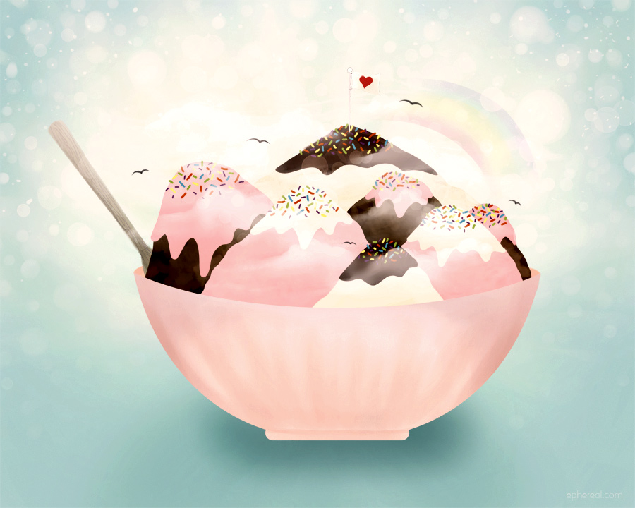 Ice Cream Mountains