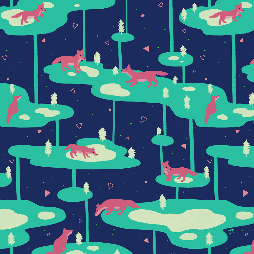 Foxy Island Pattern