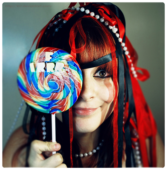 idiot with lollipop