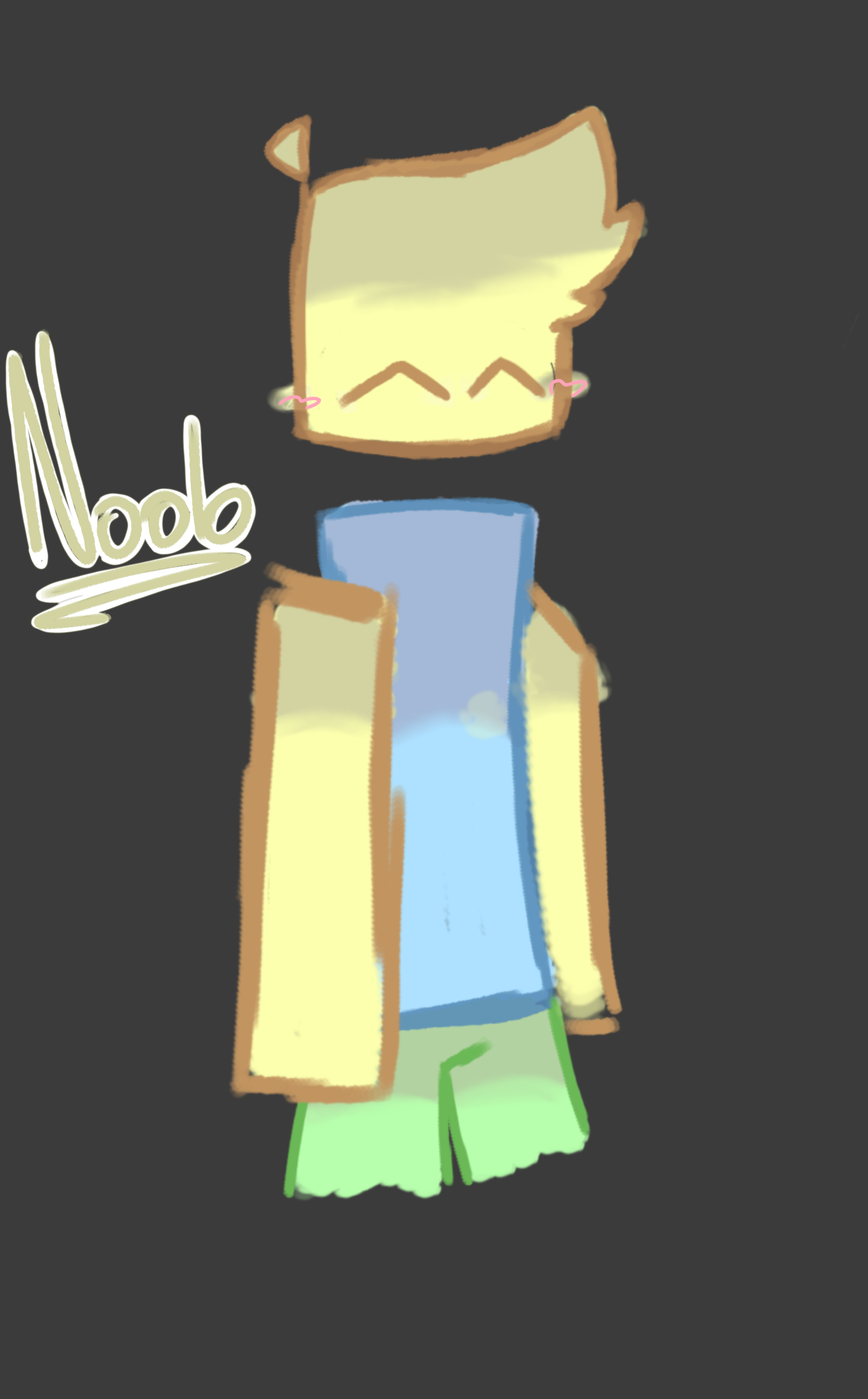 Chibi Noob Roblox by kazorey on DeviantArt