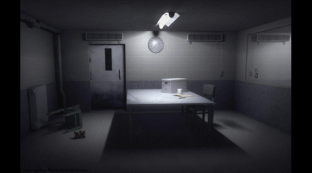 Interrogation Room by ColdLevian on DeviantArt Interrogation Room by ColdLevian on DeviantArt