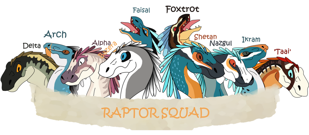 Raptor Squad by horse-power on DeviantArt