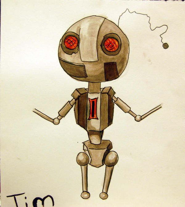 Tim the Robot by JulezB on DeviantArt