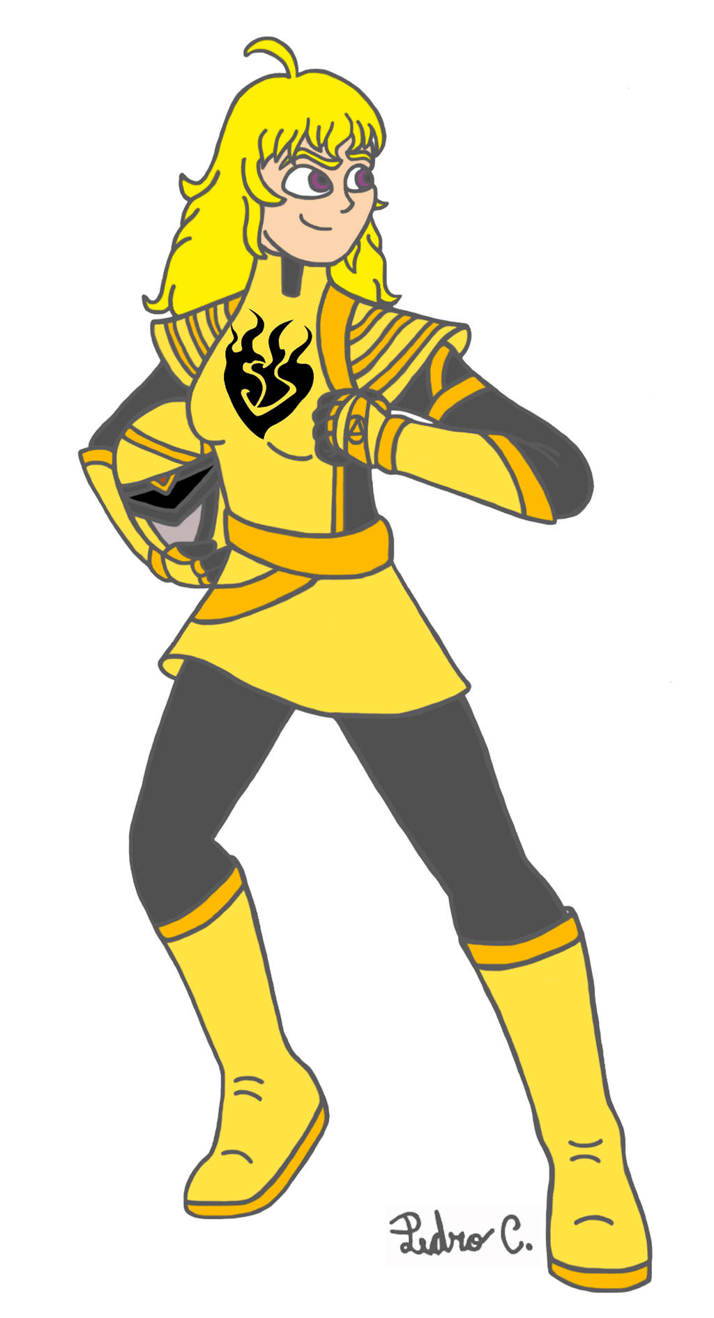 Omega Ranger Yang by PedroCarvalhais on DeviantArt