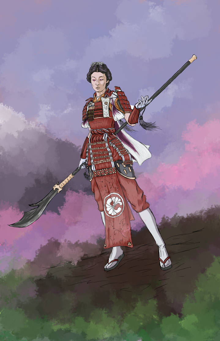 Tomoe Gozen onnamusha by AndreVarletGreen on DeviantArt