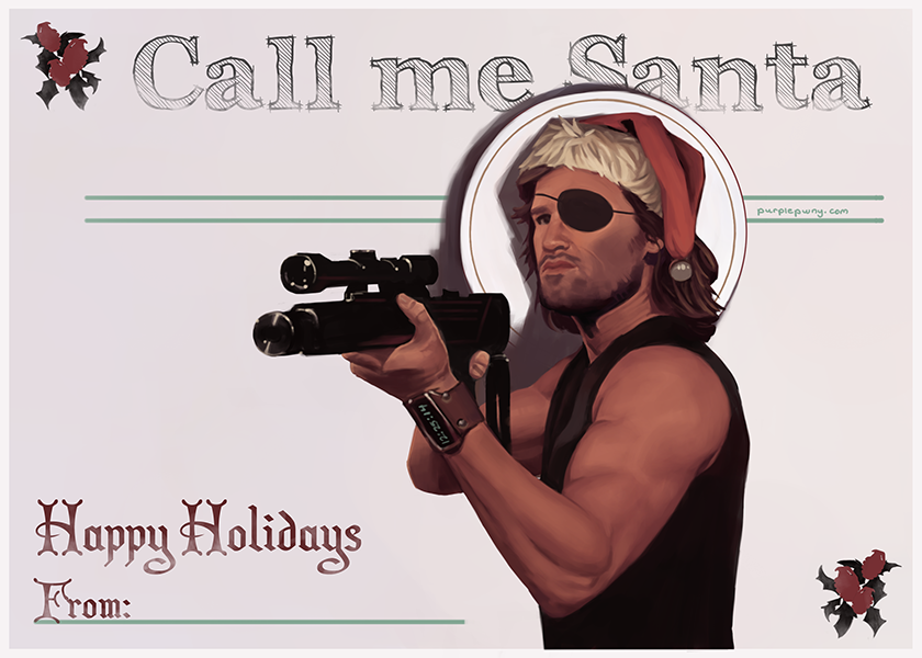 Santa Snake by luxandnox