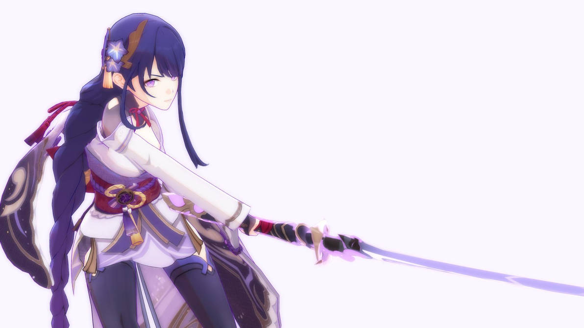 Raiden Shogun Render by BelovedSweetGirl on DeviantArt